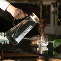 Kuro-Bo Glass Water Filter Jug 